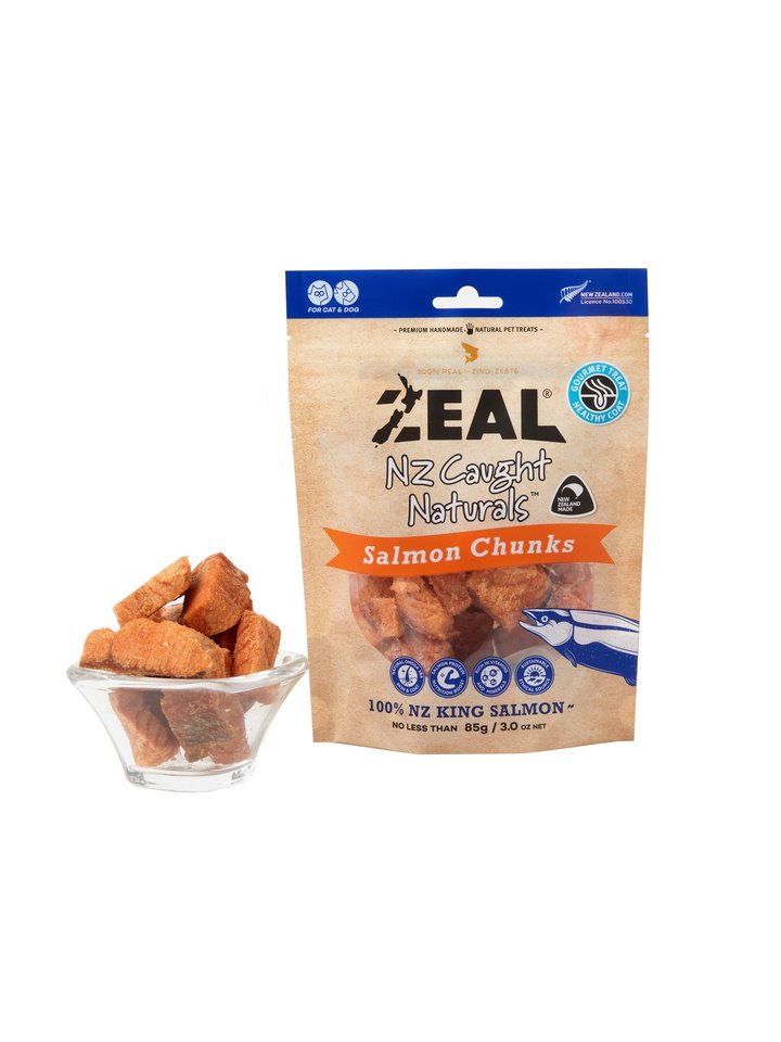Zeal – NZ Caught Naturals – Salmon Chunks