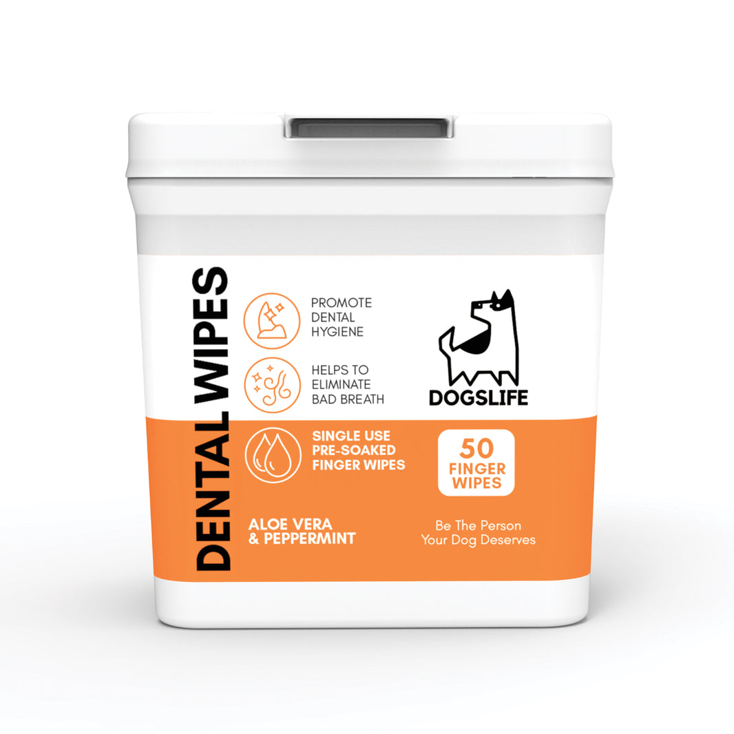 Dogslife – Dental Wipes – 50 Finger Wipes