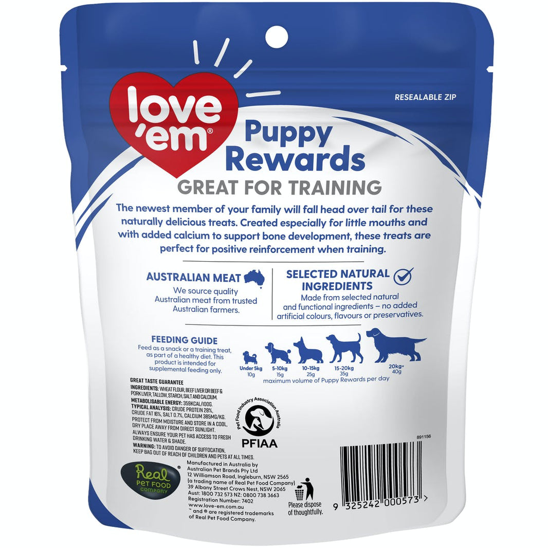 Love ‘Em – Puppy Rewards