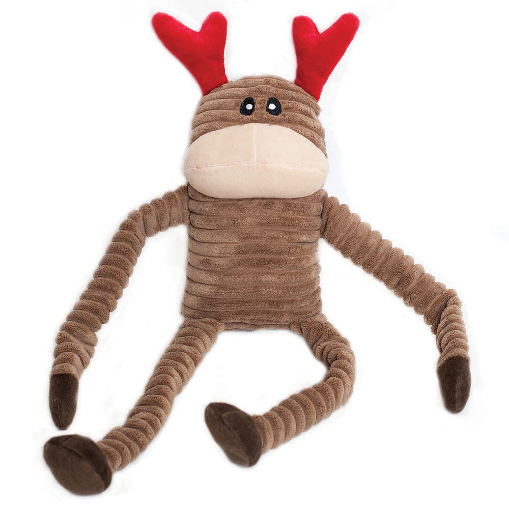 Dogs Christmas Holiday Crinkle Monkey