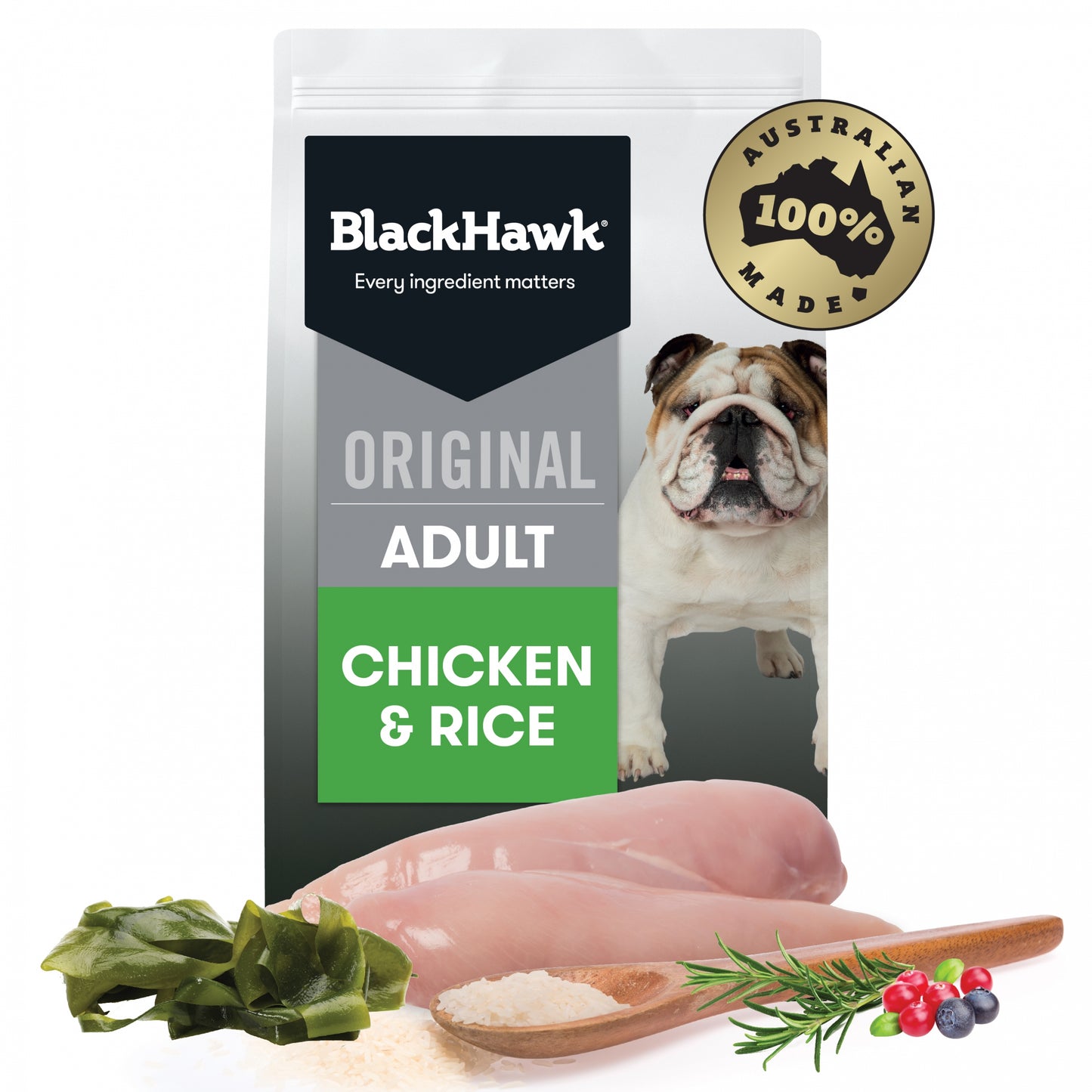Black Hawk – Adult Dog – Chicken & Rice
