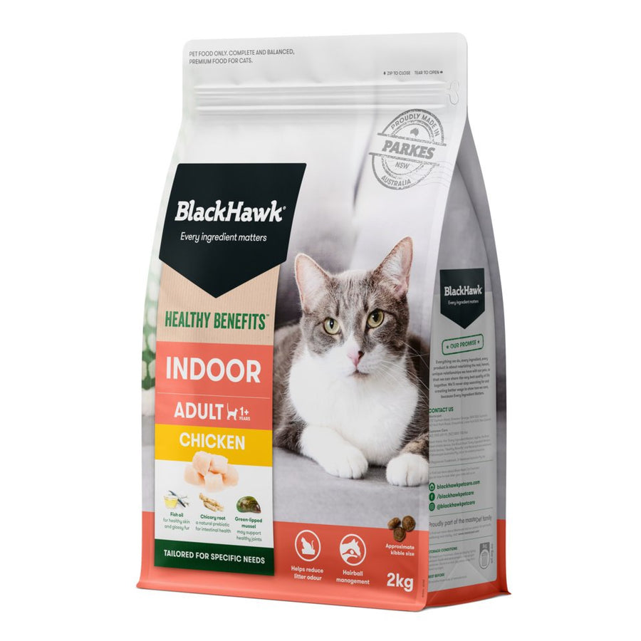 Black Hawk Adult Cat Food – Healthy Benefits Indoor Chicken