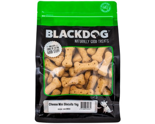 Black Dog – Oven Baked Mini Biscuits – 1kg