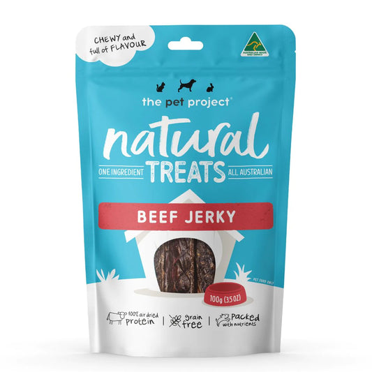The Pet Project – Natural Treats – Beef Jerky