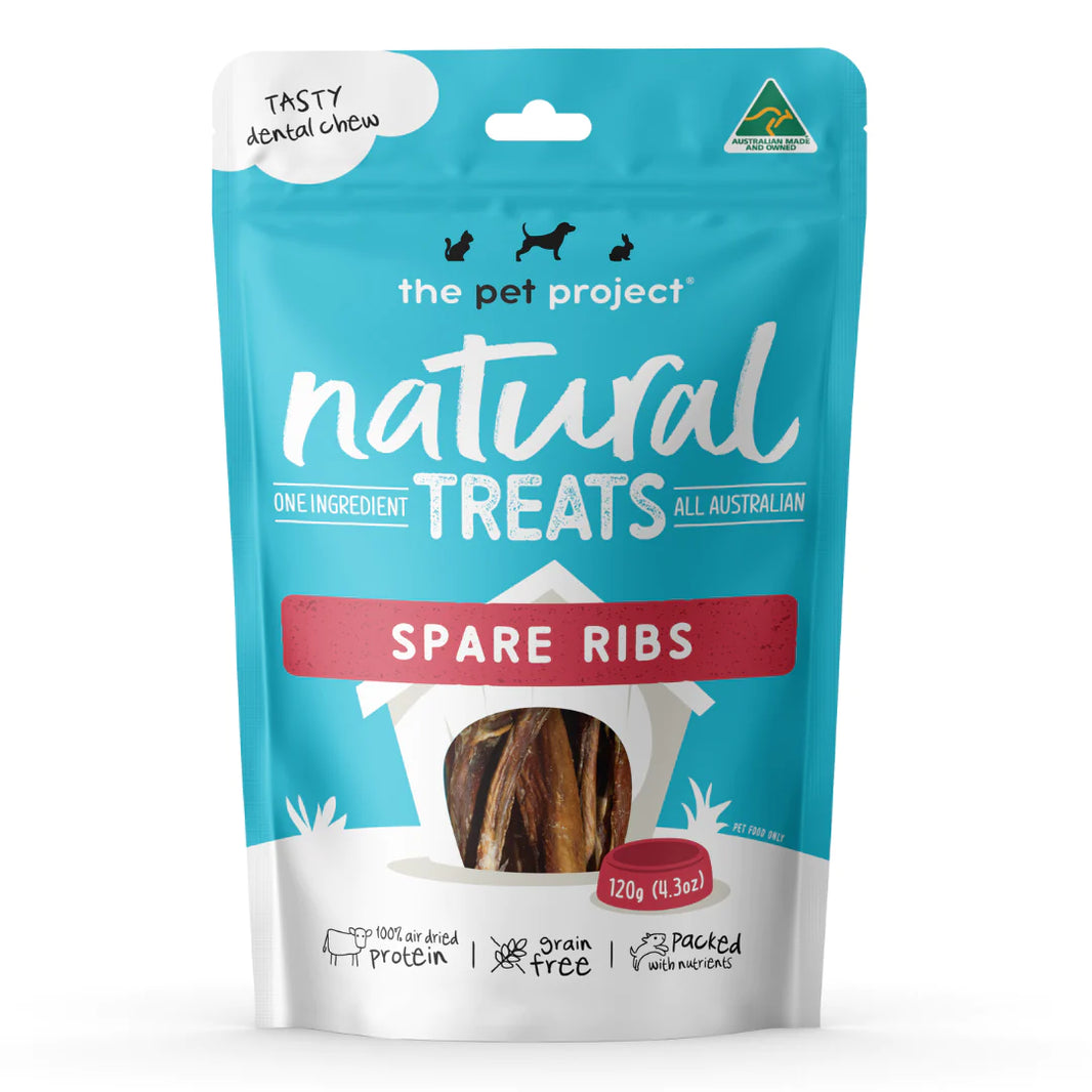 The Pet Project – Natural Dog Treats – Spare Ribs