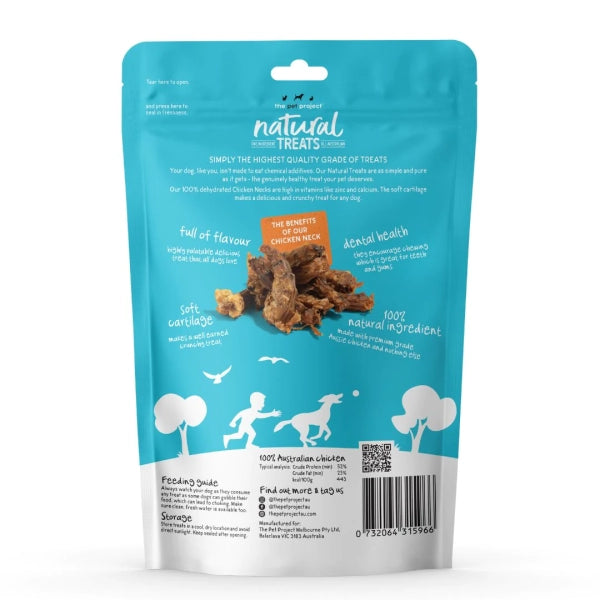 The Pet Project – Natural Treats – Chicken Neck