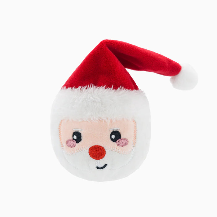 Happy Woofmas – Super Ball Santa Dog Toy