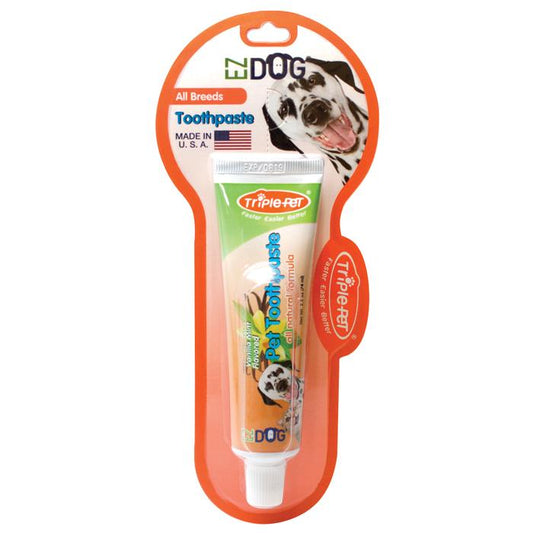 TriplePet – EZDOG Pet Toothpaste – Vanilla & Mint Flavour