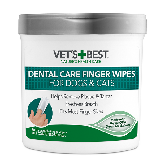 Vet’s Best – Dental Care Finger Wipes
