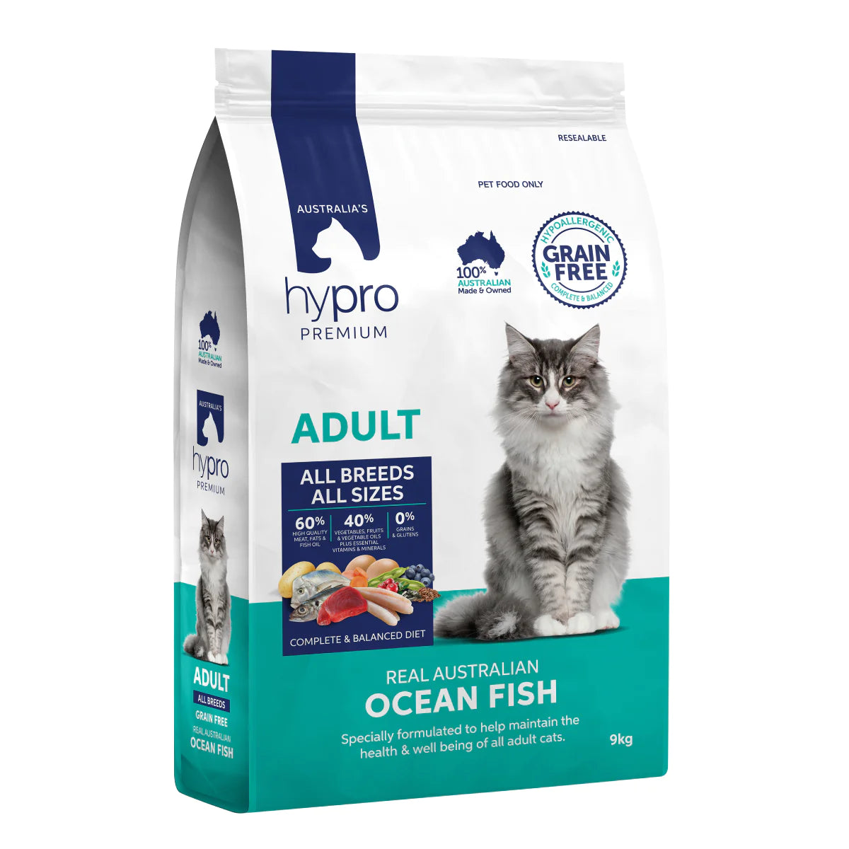 Hypro Premium – Adult Cat – GRAIN FREE – Ocean Fish
