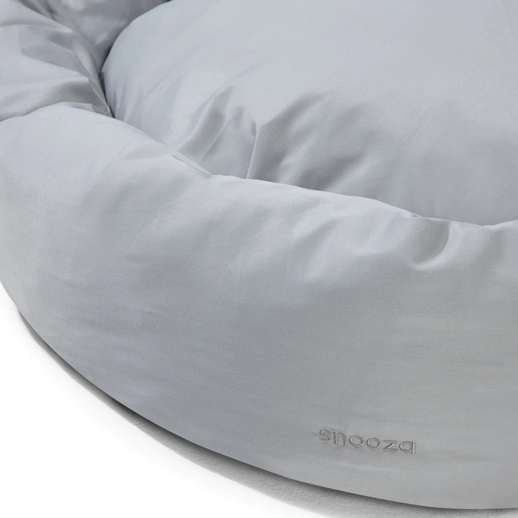 Snooza Cooling Dog Bed Silver Bamboo