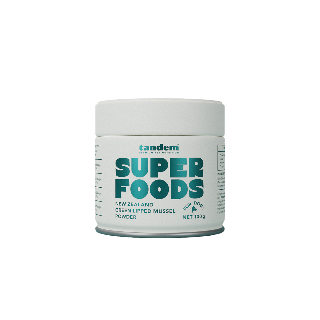 Tandem – Super Foods – New Zealand Green Lipped Mussel Powder for Cats & Dogs
