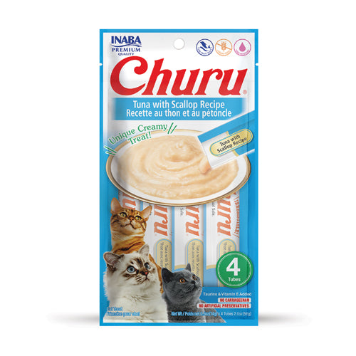 Churu Cat Treats – 6 Multi-Packs (24 Tubes Total)