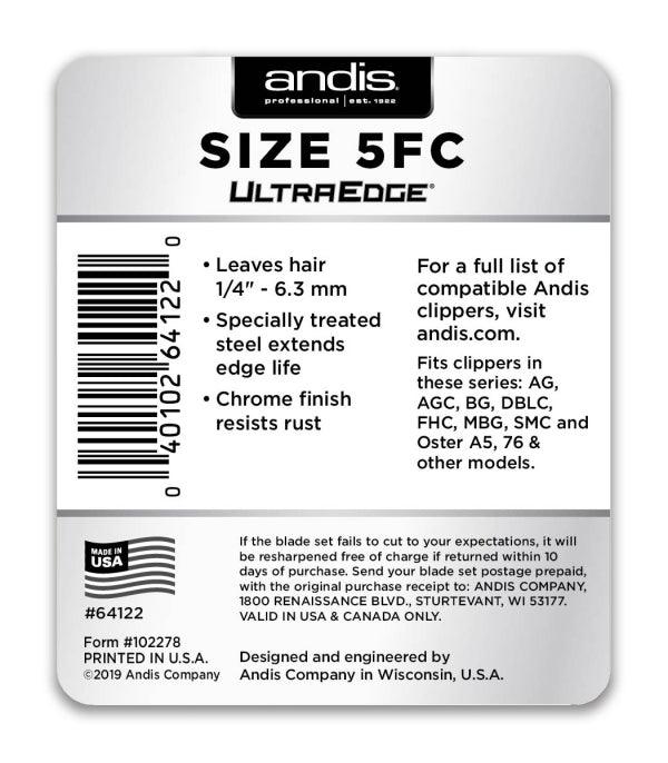 Andis – Blade UltraEdge – Size 5FC - The Pet Standard