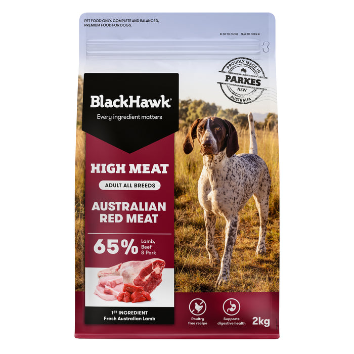 Adult Dog Food – High Meat – Australian Red Meat
