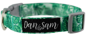 Dan & Sam – Dog – Adjustable Polyester Webbing Collar – Lahana