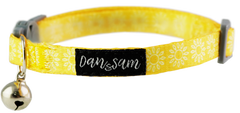 Dan & Sam – Cat – Adjustable Safety Collar – Sunflower