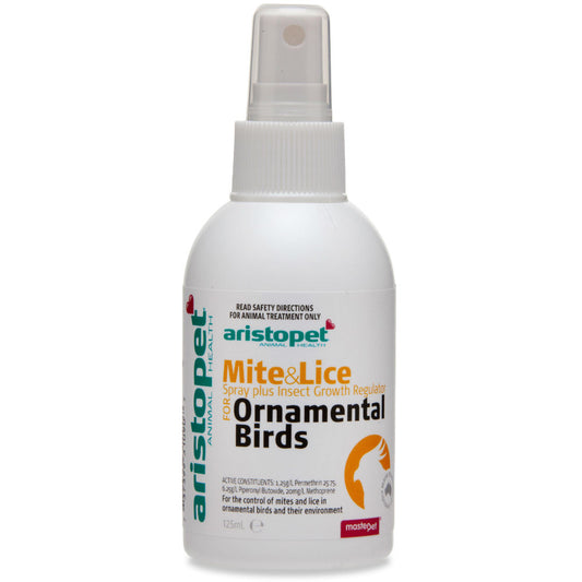 Aristopet – Ornamental Bird Mite & Lice Spray