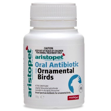 Aristopet – Oral Antibiotic – Ornamental Birds