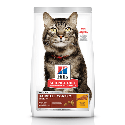 Hill’s – Science Diet – Adult Cat (7+) – Hairball Control