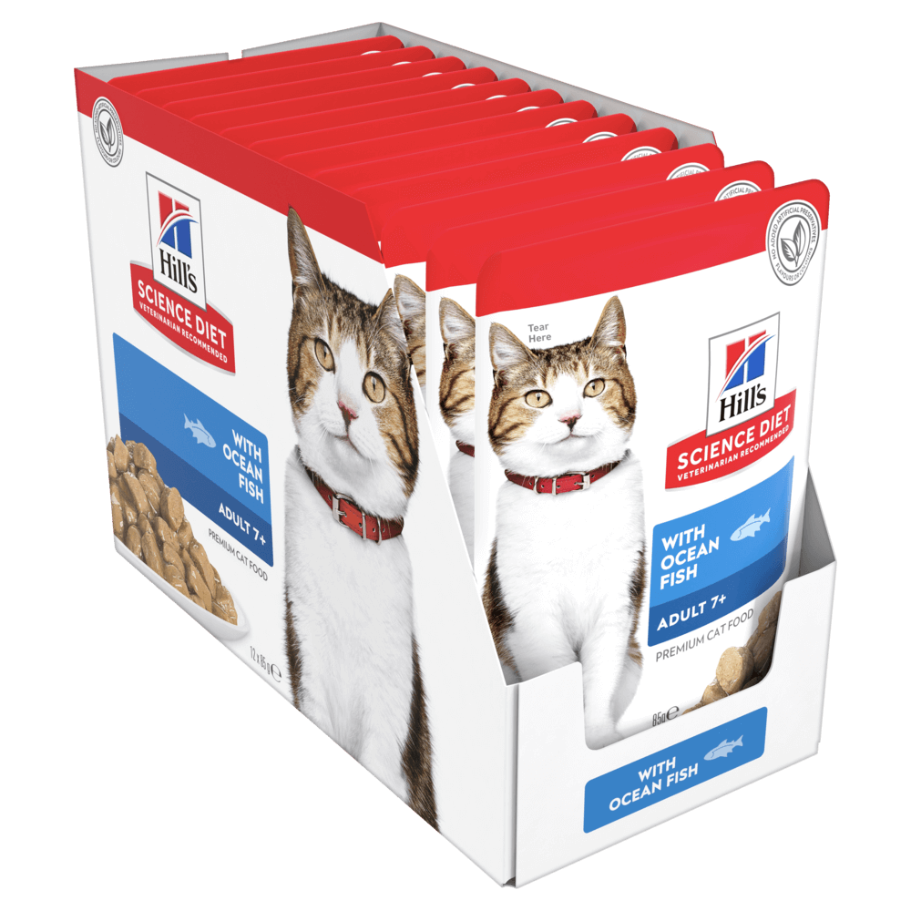 Hill’s – Science Diet – Wet Food – Adult Cat - 12 x 85g Pouches