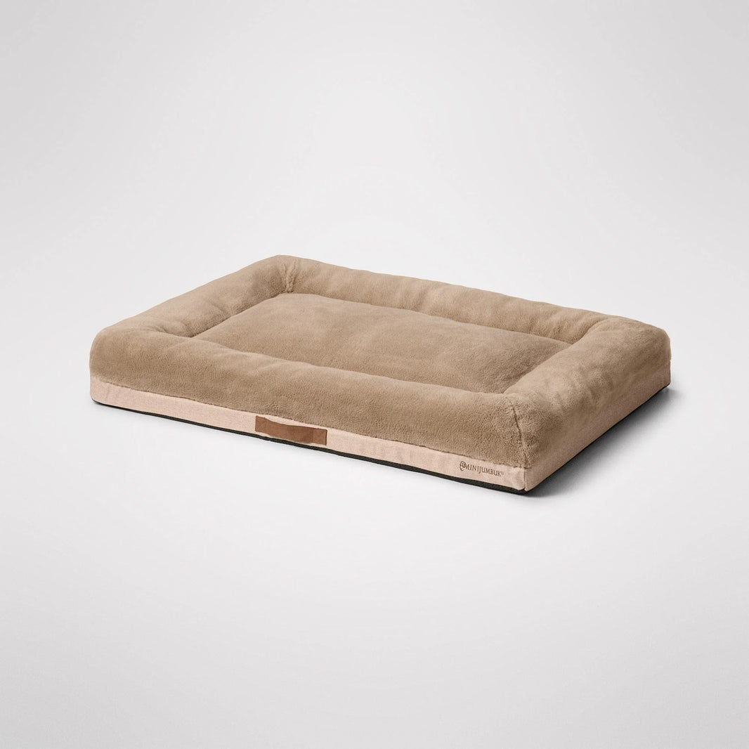 MiniJumbuk Ortho Sanctuary Dog Bed – Fawn Orthopaedic Support Bed