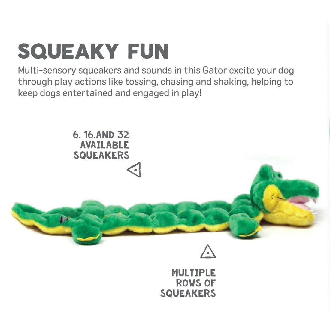 Outward Hound – Squeaker Matz – Gator