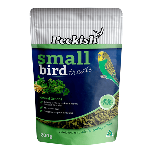 Peckish – Small Bird Treats – Natural Greens