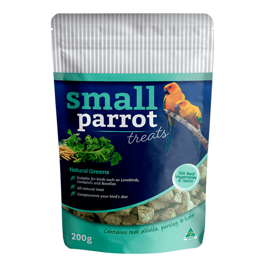 Peckish – Small Parrot Treats – Natural Greens