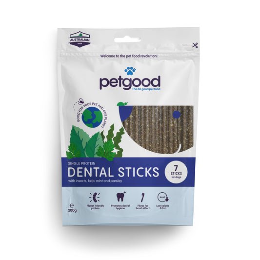Petgood – Dental Sticks – Insect Protein