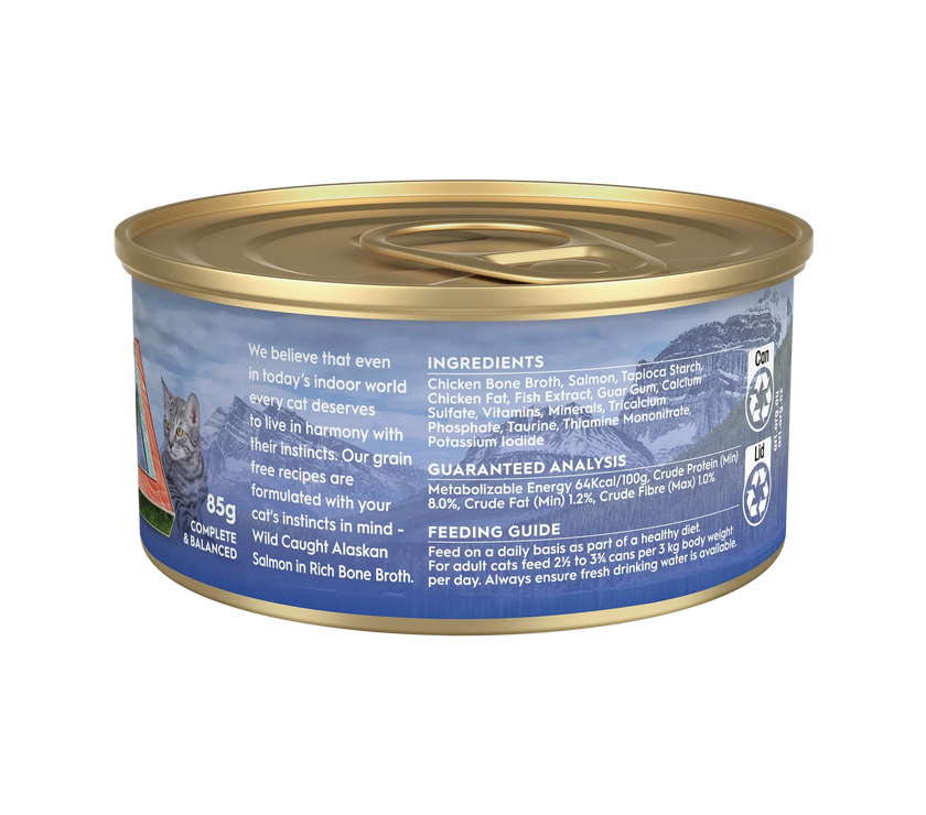 Wet Food Tins – Adult Cat – GRAIN FREE