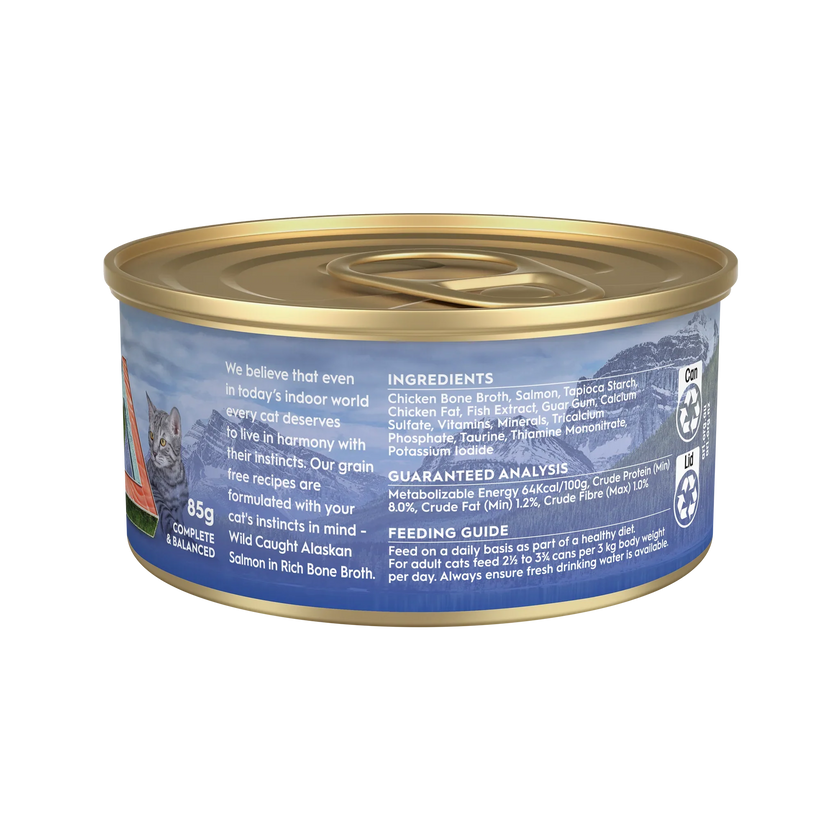 Wet Food Tins – Adult Cat – GRAIN FREE