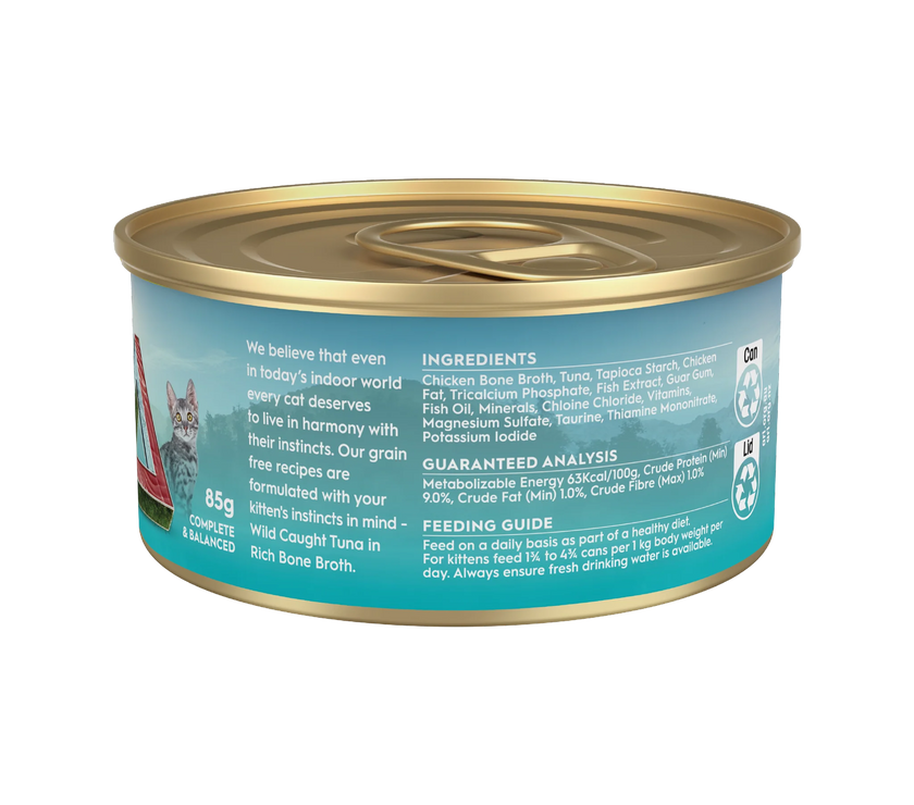 Wet Food Tins – Kitten – GRAIN FREE
