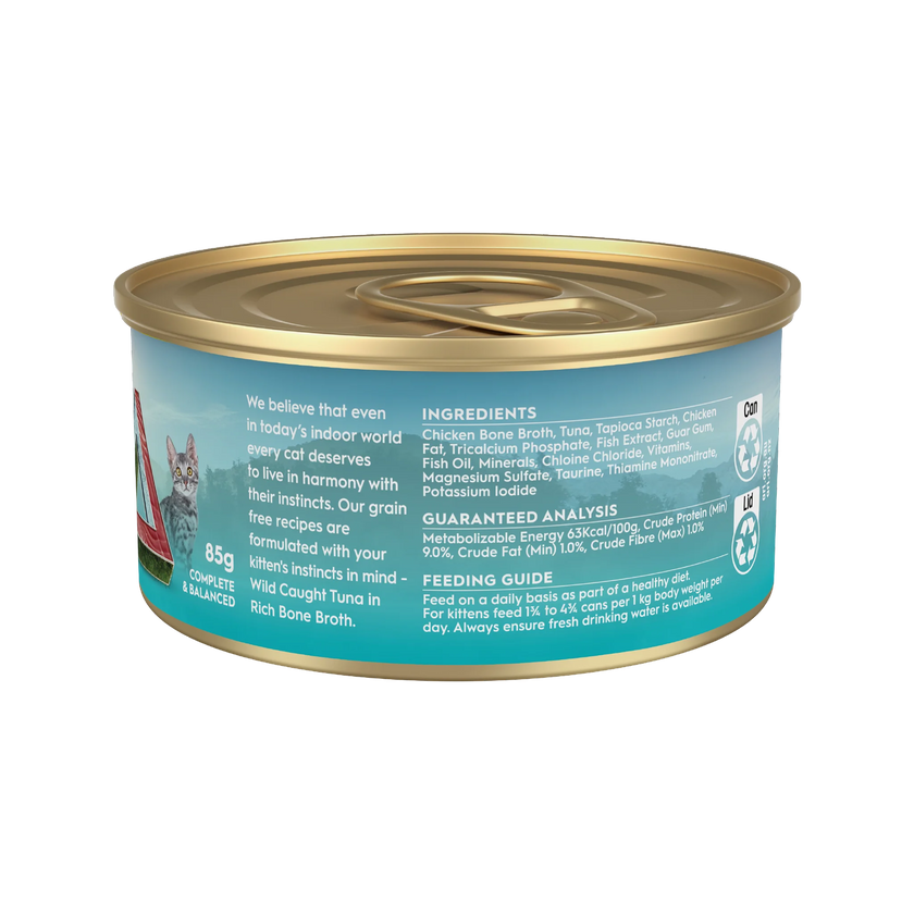 Wet Food Tins – Kitten – GRAIN FREE