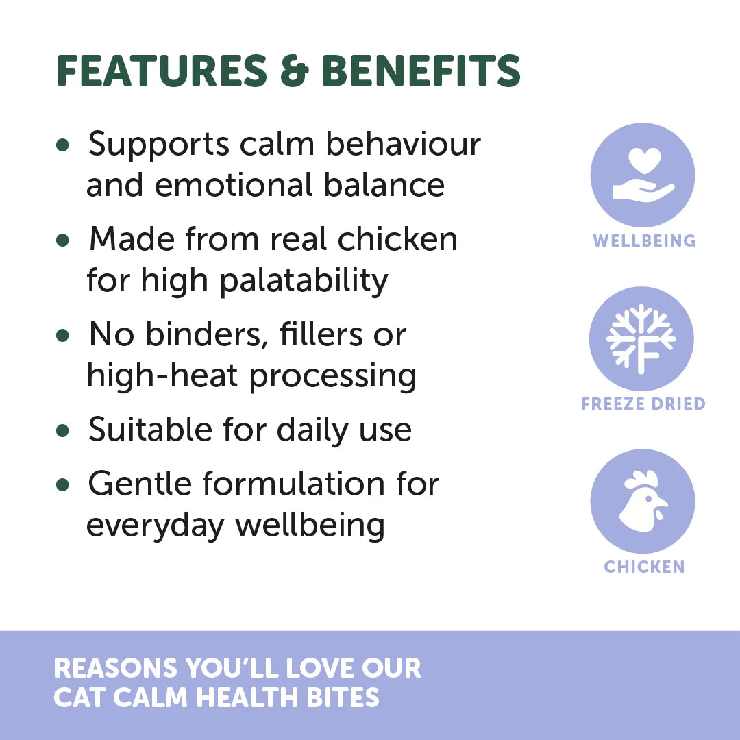 Natural Animal Solutions – Feline Calm Health Bites