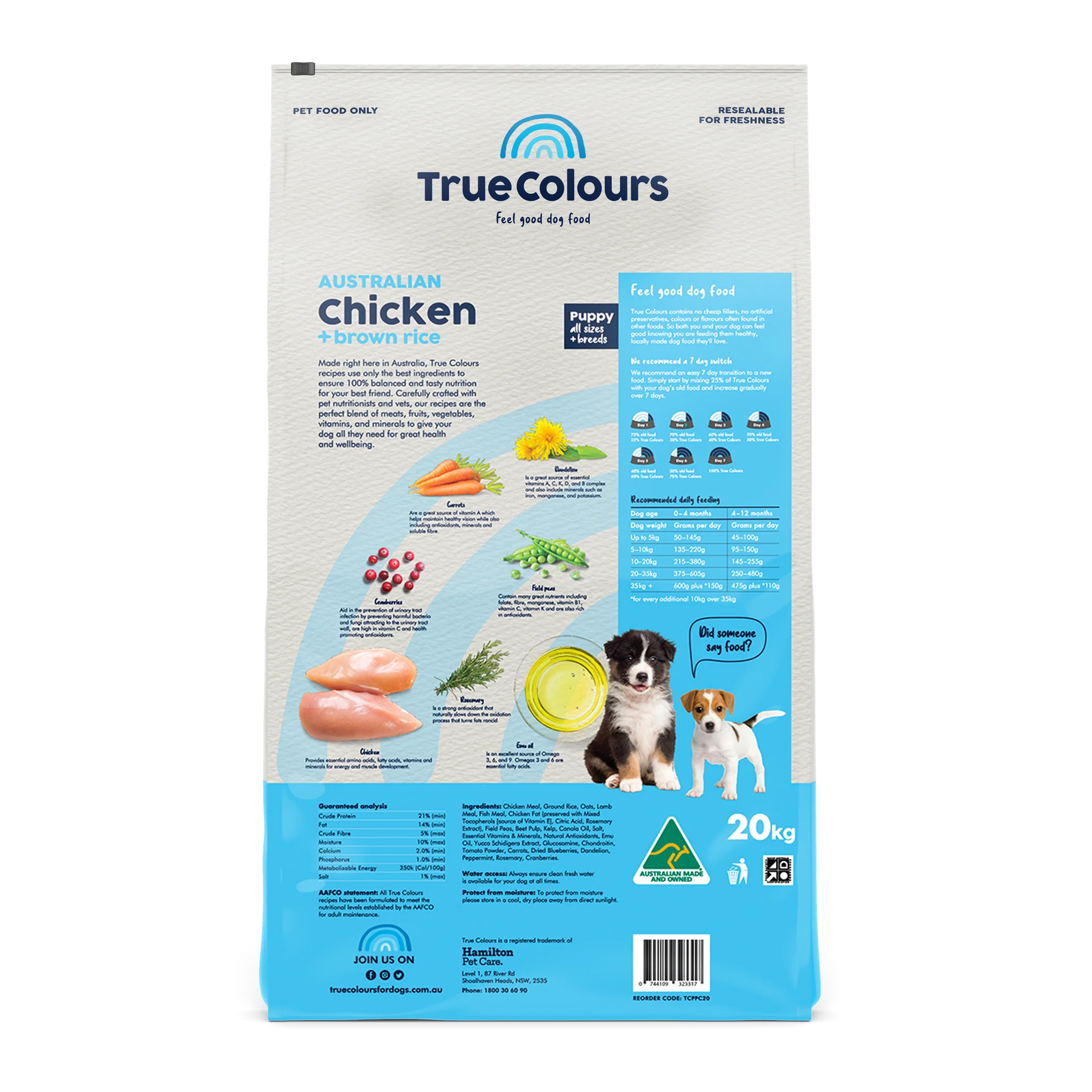 Puppy – Australian Chicken + Brown Rice