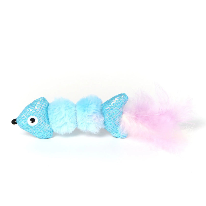 GiGwi – Catch & Scratch – Ice Cream Crinkle Fish