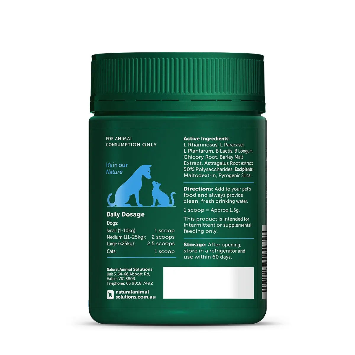 Natural Animal Solutions – Gut Balance Probiotic