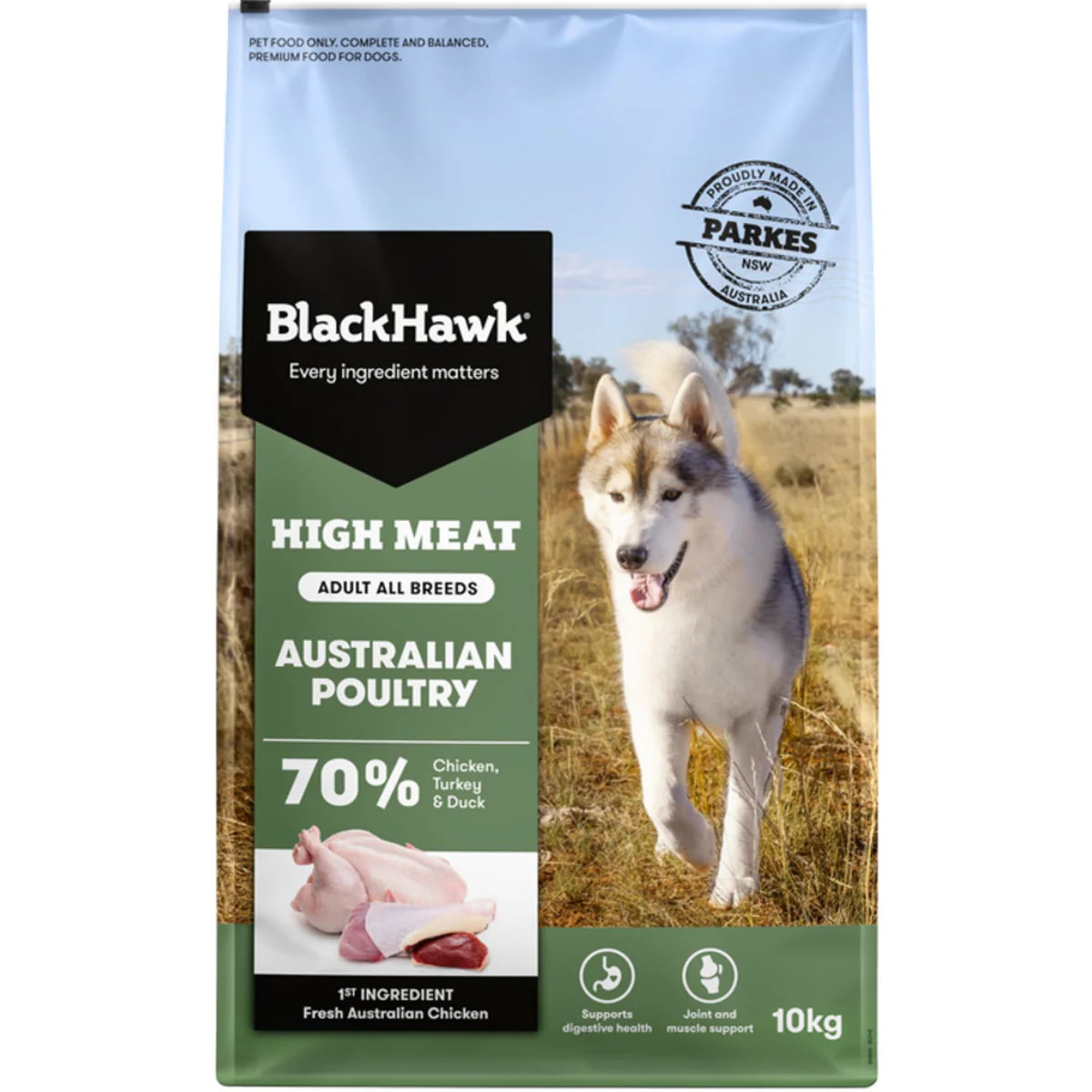Adult Dog Food – High Meat – Australian Poultry