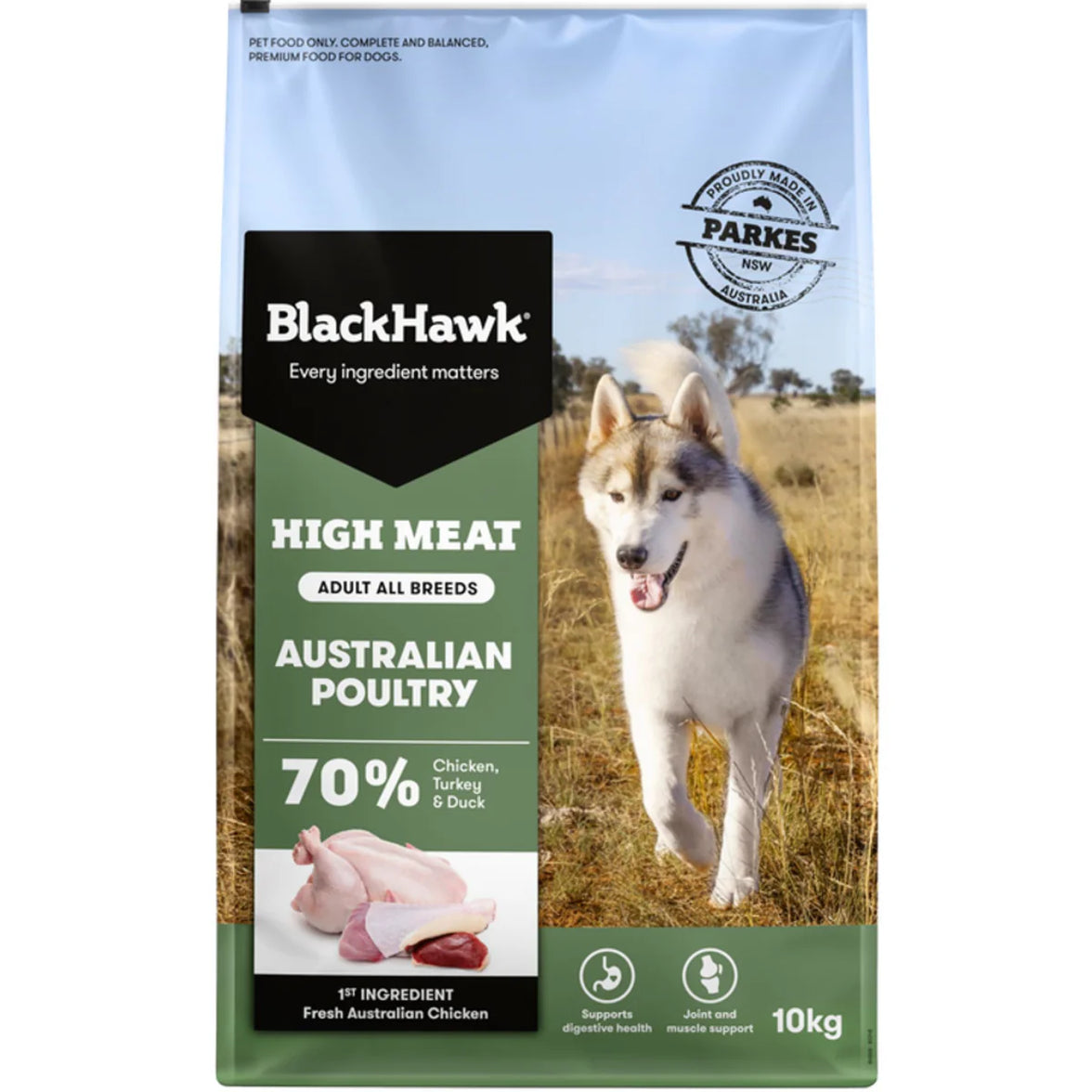 Adult Dog Food – High Meat – Australian Poultry