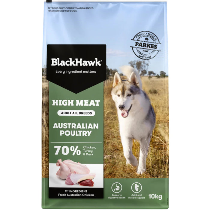 Adult Dog Food – High Meat – Australian Poultry