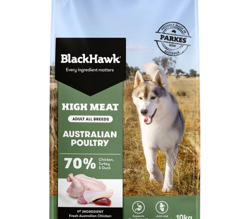 Adult Dog Food – High Meat – Australian Poultry