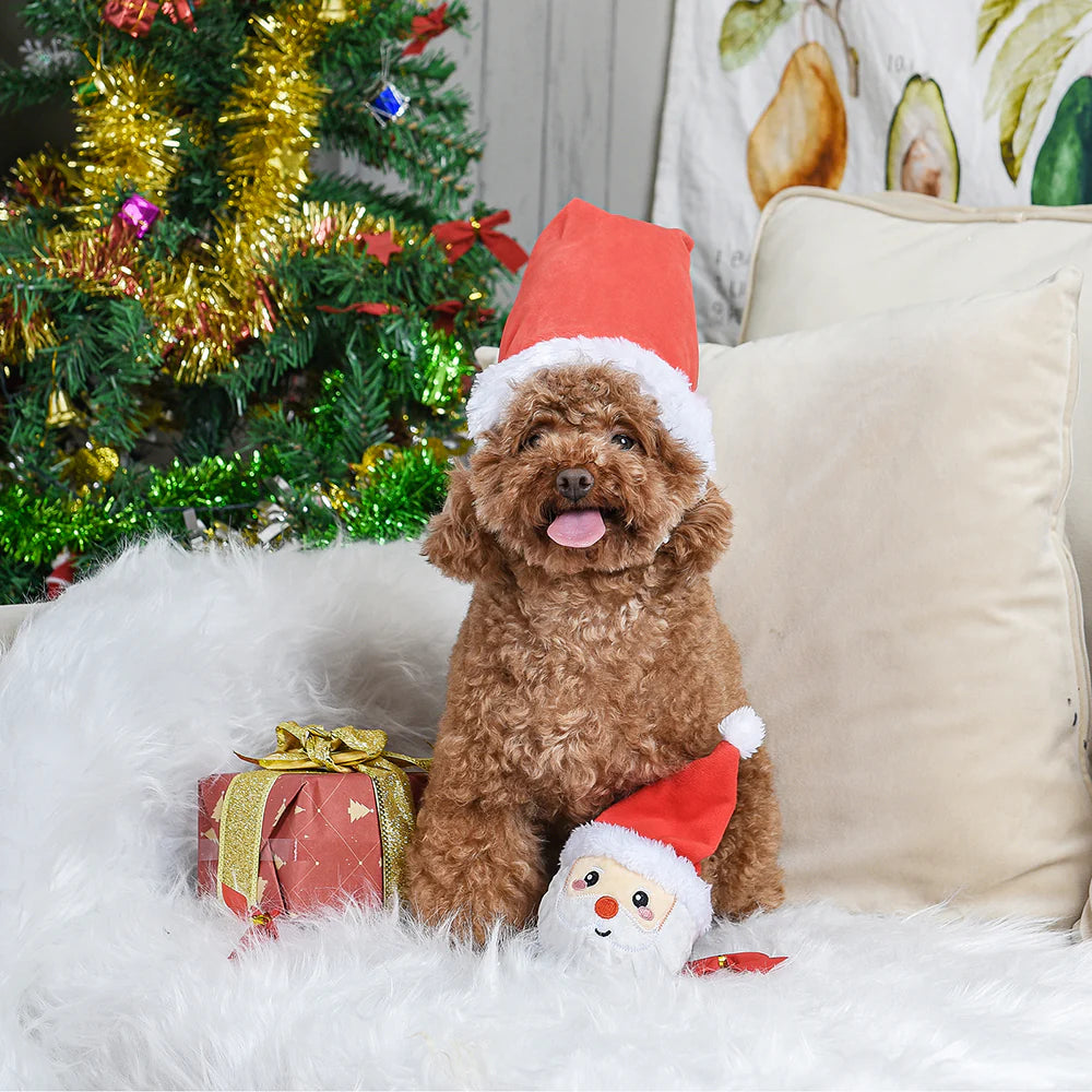 Happy Woofmas – Super Ball Santa Dog Toy - image 4