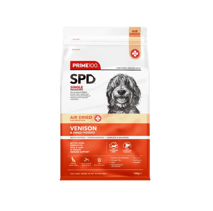 Prime100 – SPD Air Dried – Venison & Sweet Potato