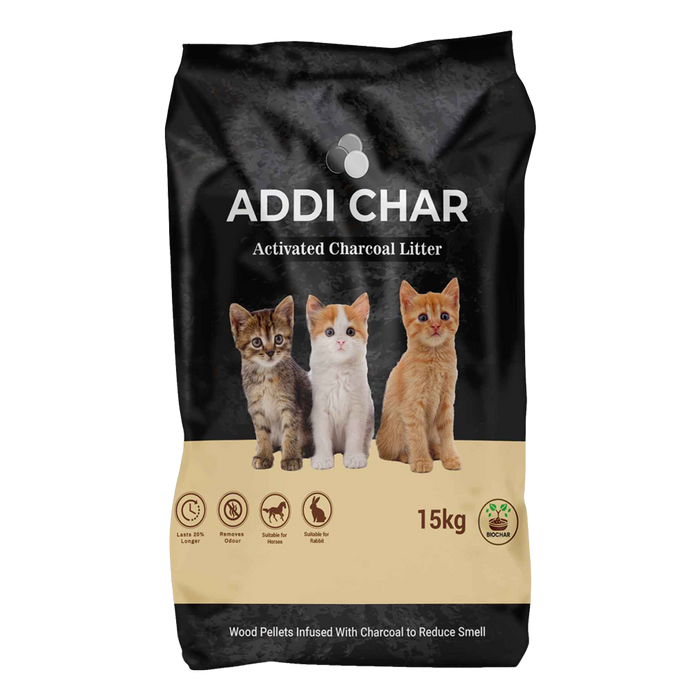 ADDI CHAR – Activated Charcoal Cat Litter