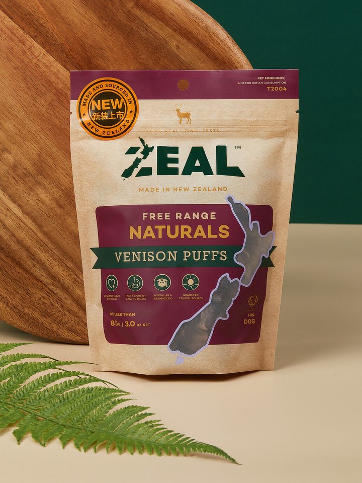 Zeal – Free Range Naturals – Venison Puffs