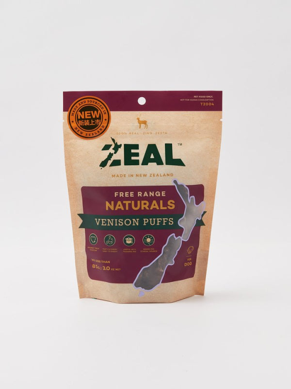 Zeal – Free Range Naturals – Venison Puffs - image 2