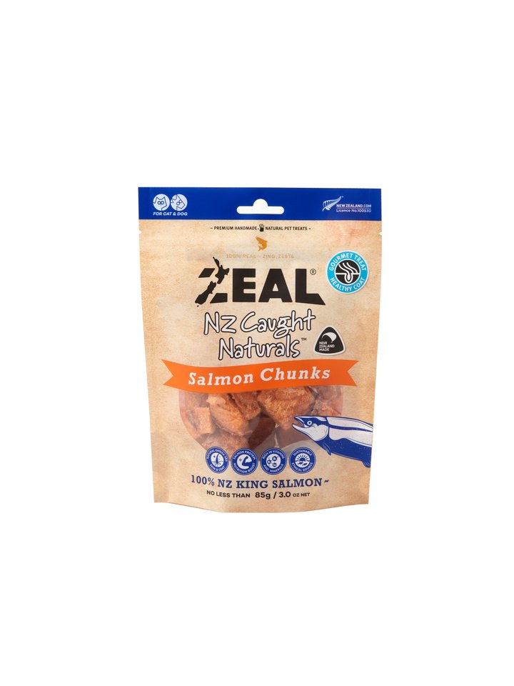 Zeal – NZ Caught Naturals – Salmon Chunks
