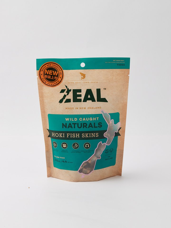 Zeal – Wild Caught Naturals – Hoki Fish Skins