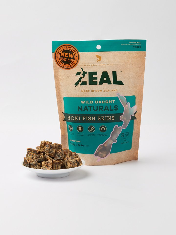 Zeal – Wild Caught Naturals – Hoki Fish Skins